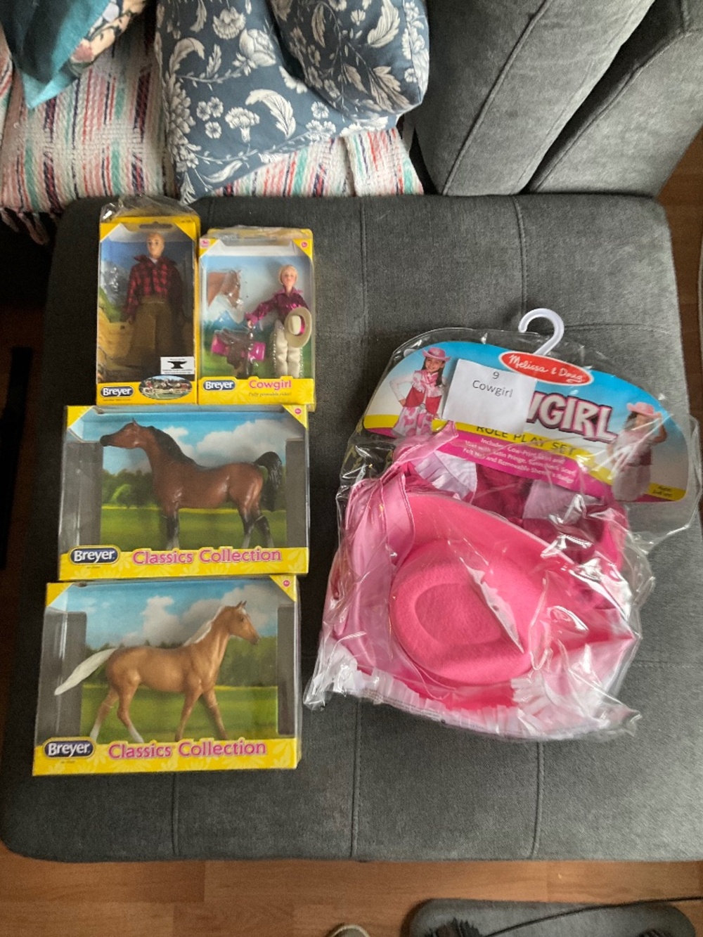 NWT Breyer Cowboy Cowgirl Horses Cowgirl Costume Lot